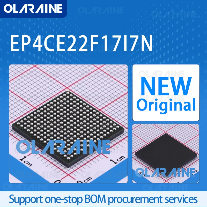 

1Pcs EP4CE22F17I7N FBGA-256 original 100% new ic chip FPGA - Field Programmable Gate Array 22320 LE 153 I/O Voltage - 1.25 V