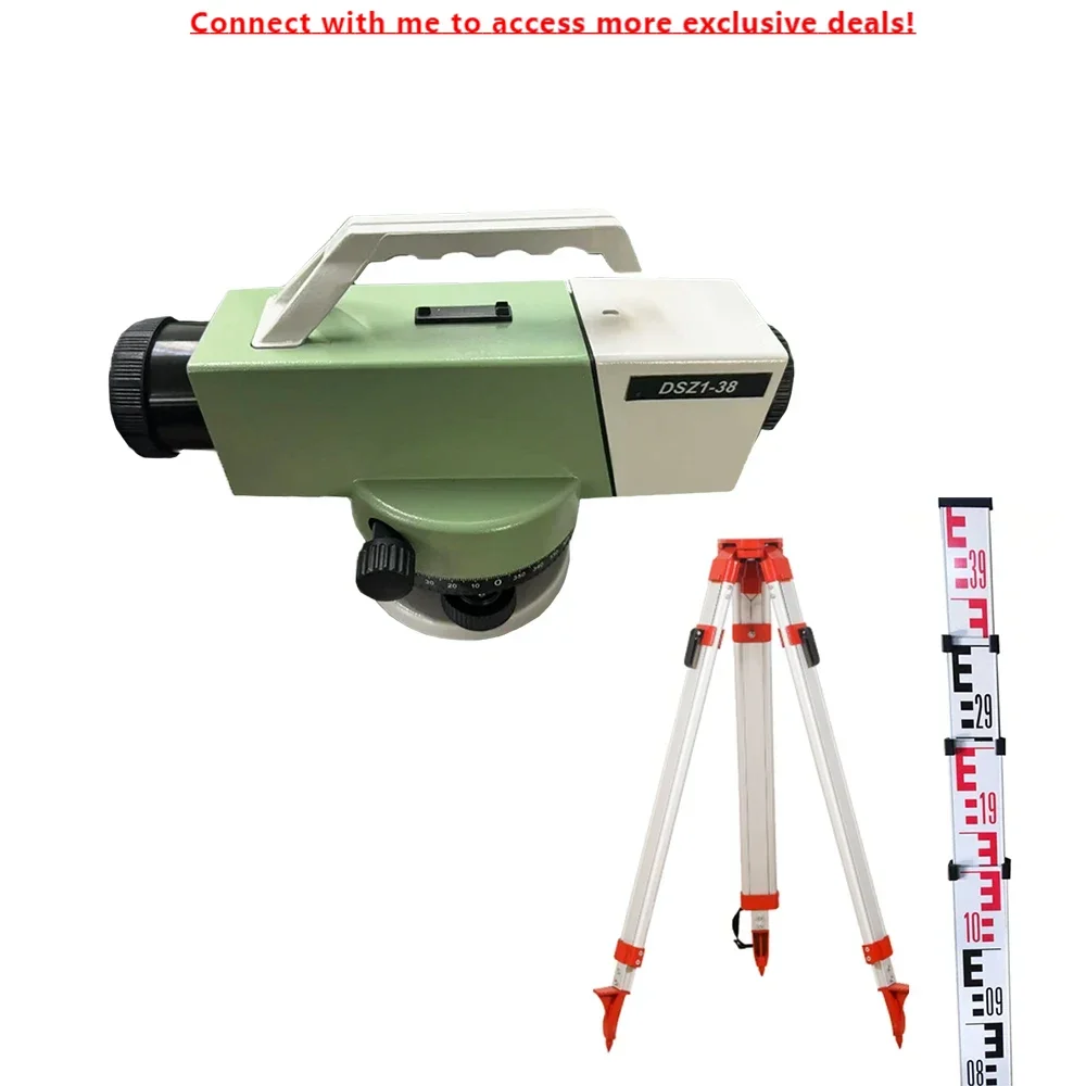 

High Quality Magnetic Damping Level Survey Instrument Cheap Price Auto Level With Accessories Tripod Staff Automatic Level