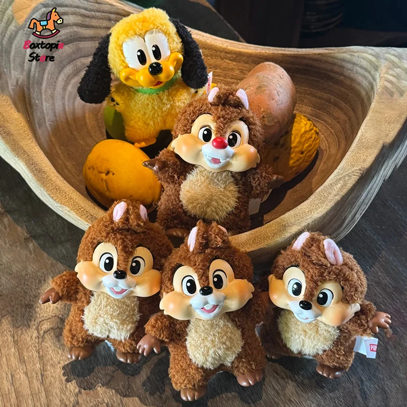 

Genuine Pop Mart Mickey Family Together Keychain Series Blind Box Mystery Box Guess Bag Toy Doll Cute Anime Figure Birthday Gift