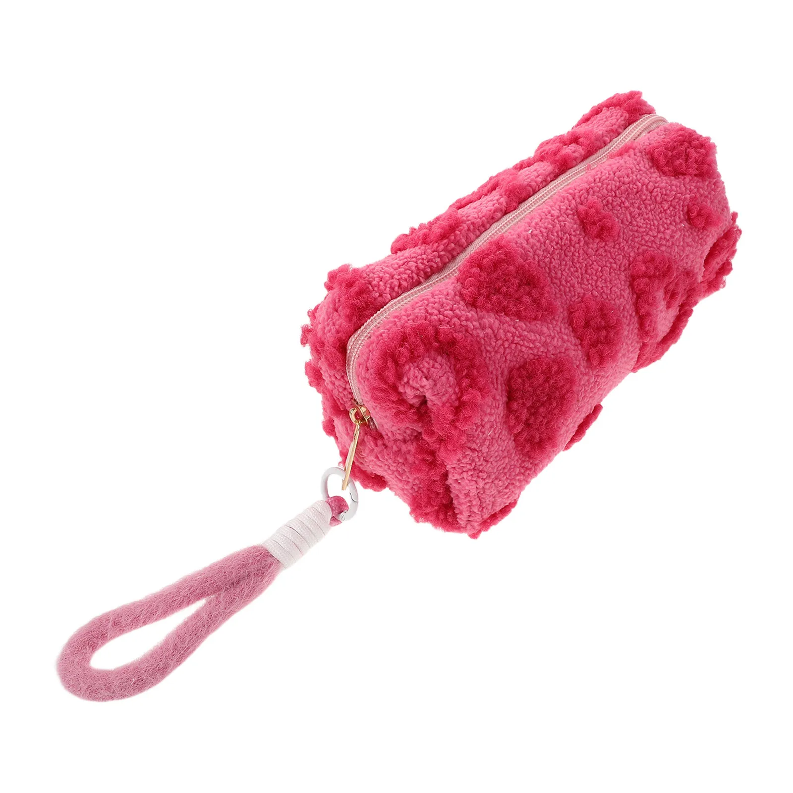 

Cute Kawaii Heart Design Pencil Case Large Capacity Stationery Organizer For Students Smooth Zipper Material