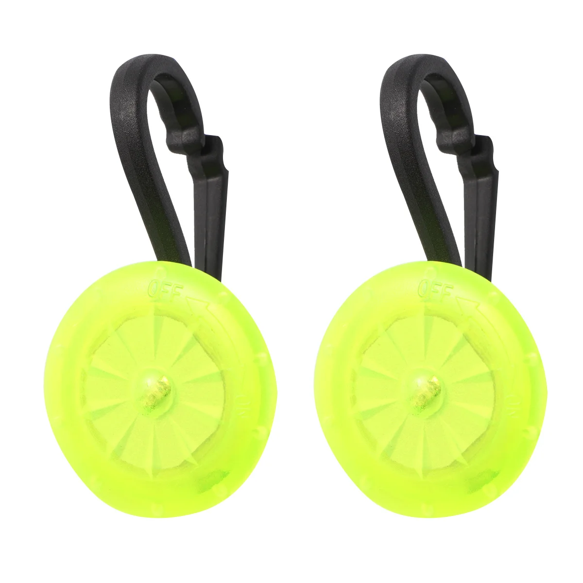 

2Pcs Night Light for Luggage LED Safety Strobe Bright Waterproof Clip on Backpack Light for Running Camping Hiking Outdoor Gear