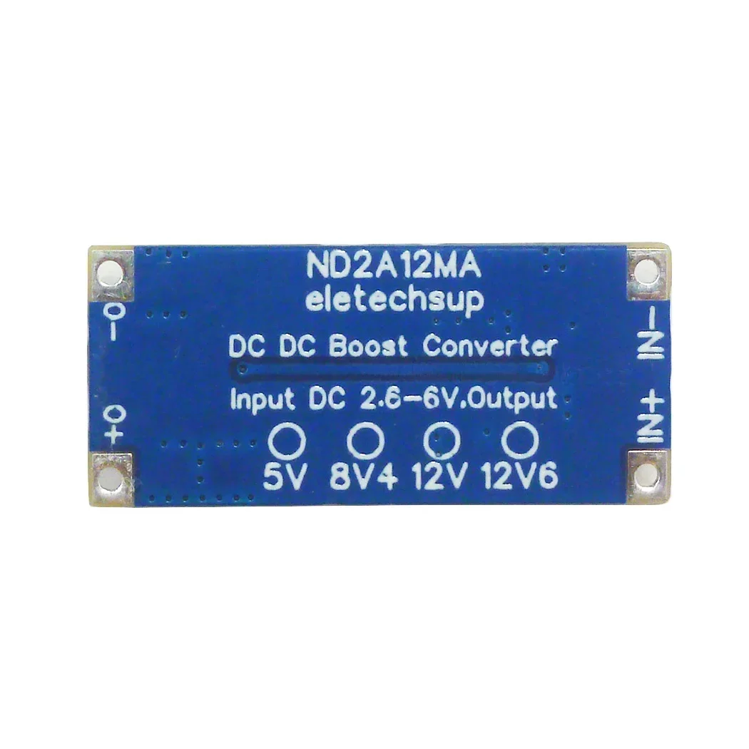 8W UVL OTP OVP SCP 2.6-6V do 5V 8.4V 12V 12.6V DC-DC Boost Step-up Converter Program ograniczający prąd 0.5-2.5A Board LED Lion Lipo