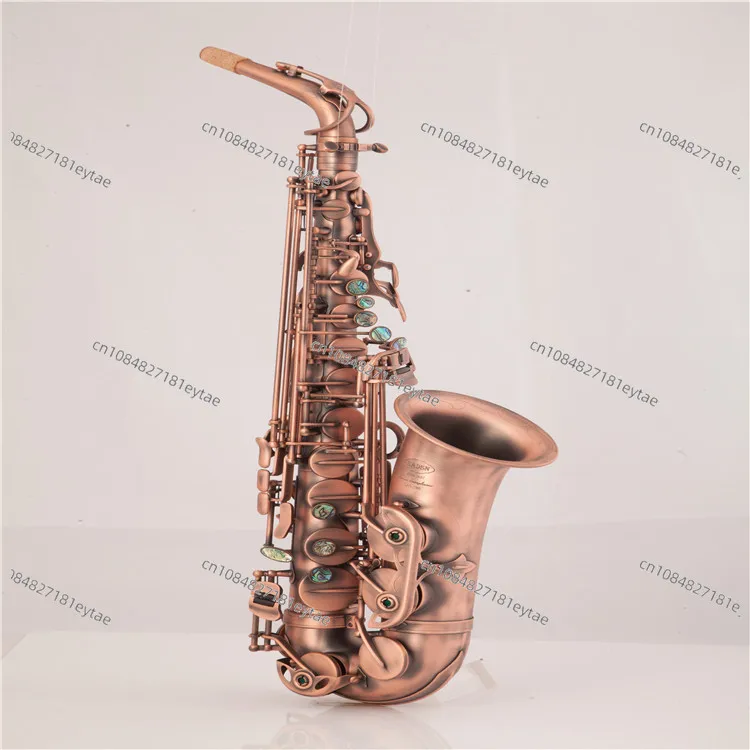 

Magvette MAS-600 E flat alto saxophone instrument, bronze surface handmade gift box