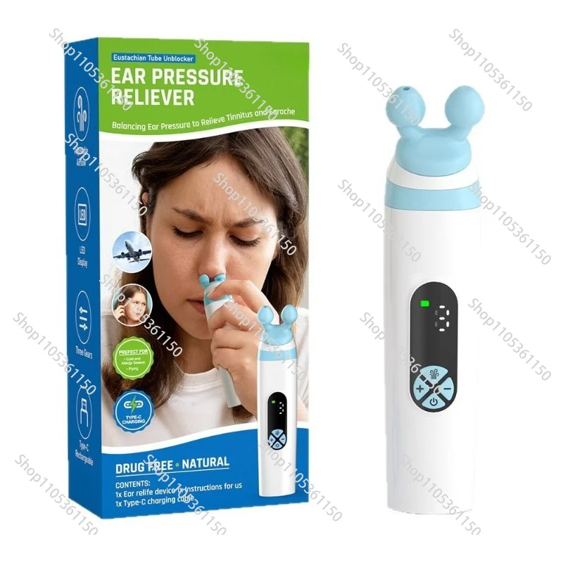 Electric Ear Press Balances Ear Press Tinnitus and Ear Pain Airplane Travel Cross Border