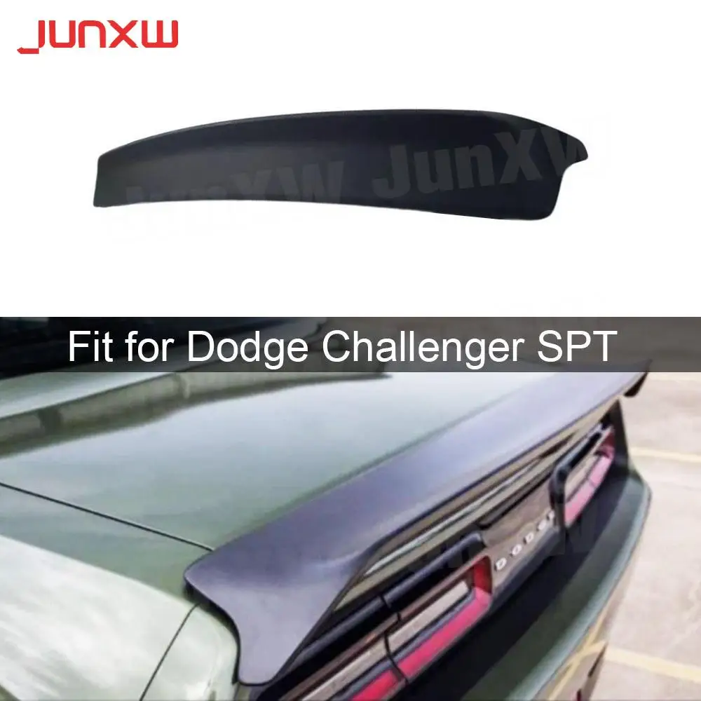 Задний спойлер из углеродного волокна для гонок на автомобиле для Dodge Challenger SPT 2015-2018, задний спойль багажника, Стайлинг автомобиля