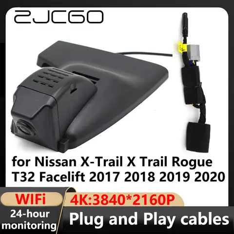 ZJCGO 4K Wifi 3840*2160 Auto DVR Dash Cam Videoregistratore per Nissan X-Trail X Trail Rogue T32 Facelift 2017 2018 2019 2020