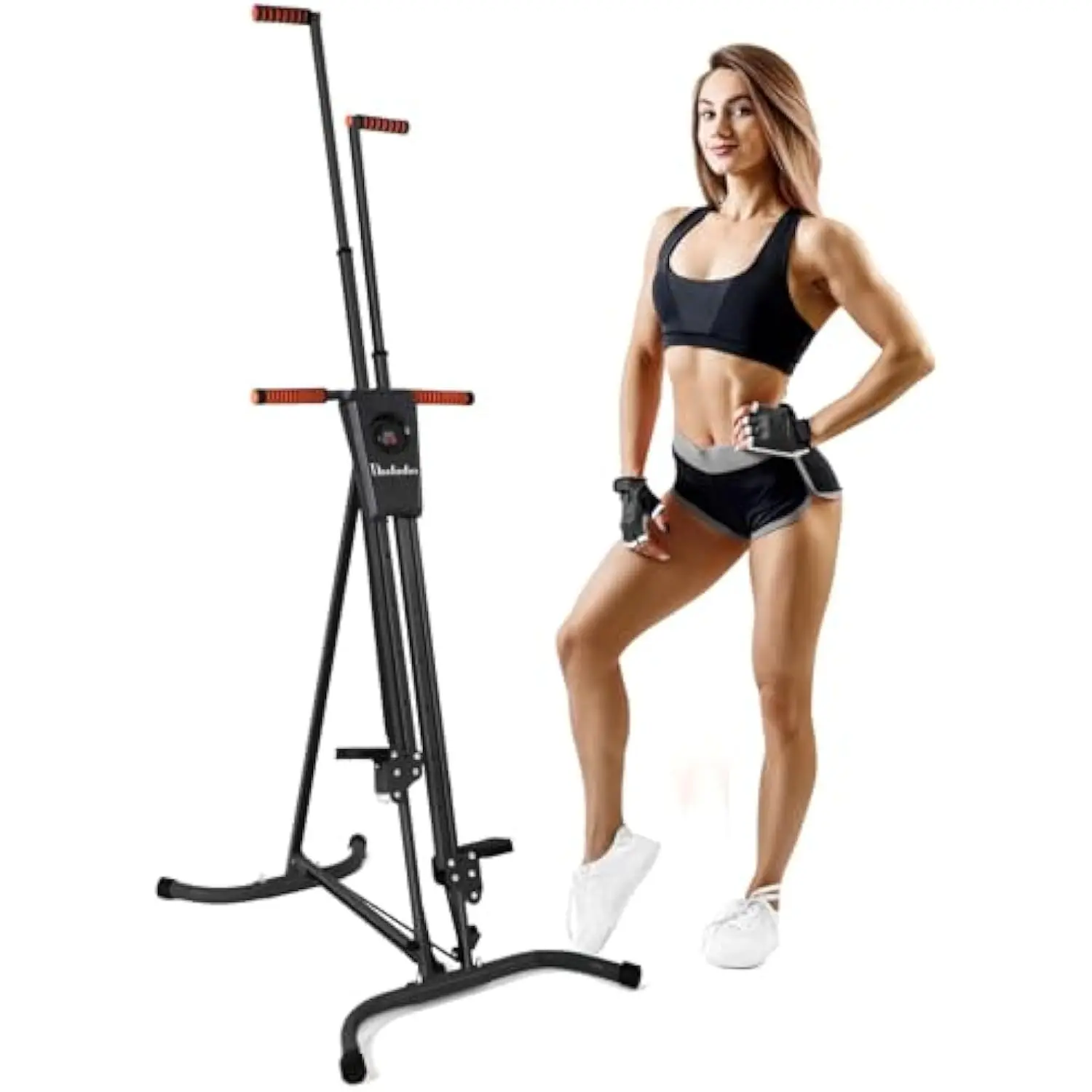 Gefaltete Kletter-Cardio-Trainings geräte vertikale Kletter maschine Heim-Fitness studio, Berg gefaltete Workout-Klettert reppe lbs weig