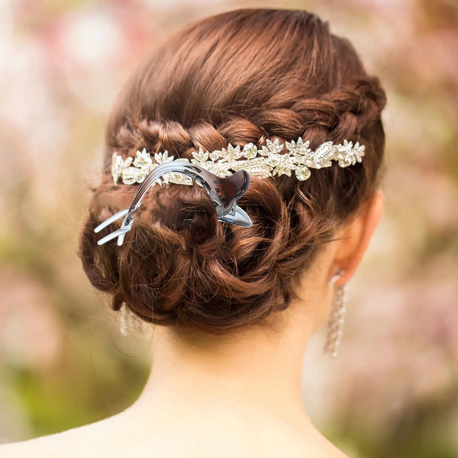 

Набор из 6 матовых заколок-крабов для тонких прядей, большие плоские женские французские заколки-крабы для укладки волос