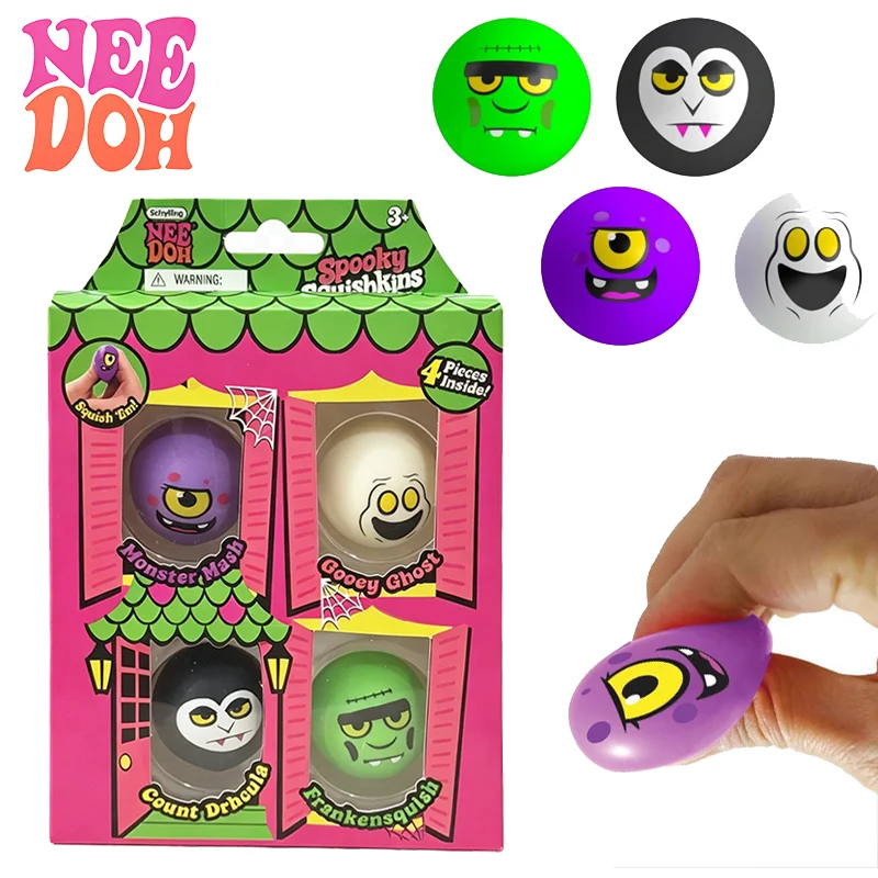 Electronics Latest Gadgets - Needoh Mini Squeeze Squish Spooky Squishkins