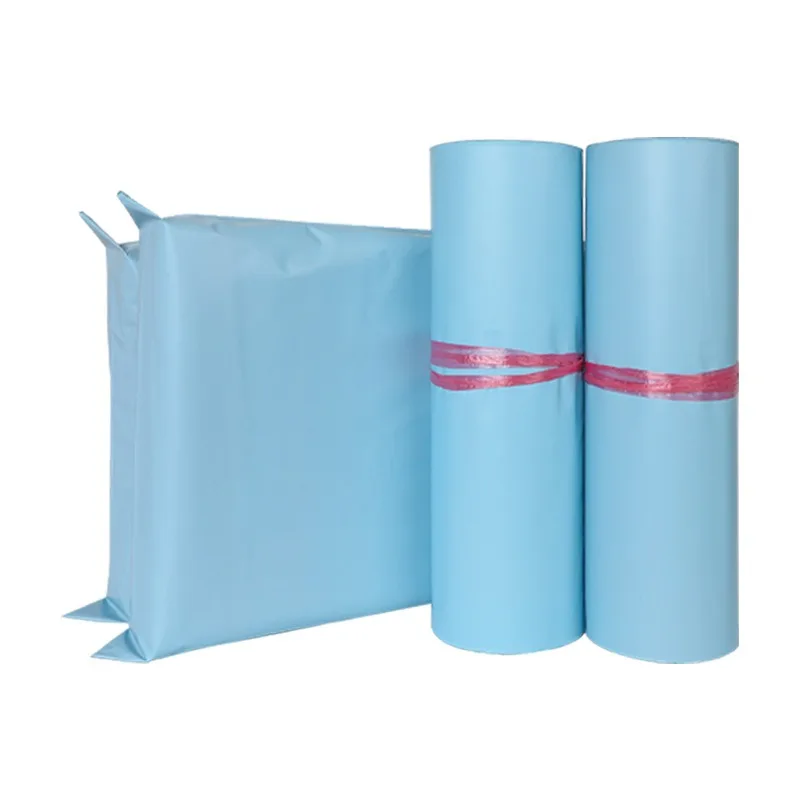 10Pcs/Lot Mini Courier Bags Matte Blue Plastic Shipping Envelope Waterproof Packaging Bag Small Business Supplies Gift Pouches