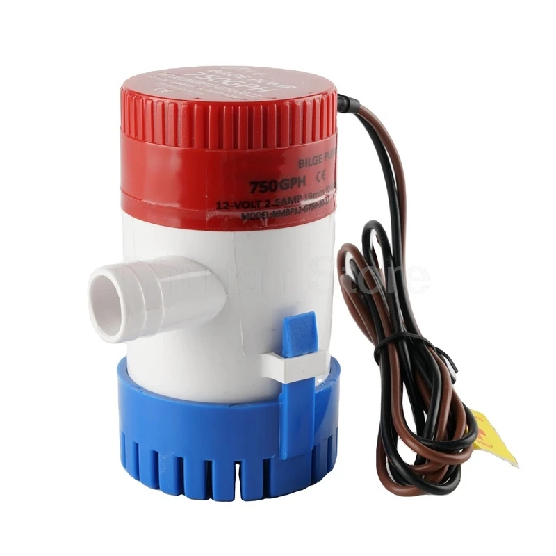 

Mini Boat Bilge Pump 12V 24V 1100GPH 750GPH Submerse Kayak Rule Water Pump Used in Boat Seaplane Motor Homes Houseboat