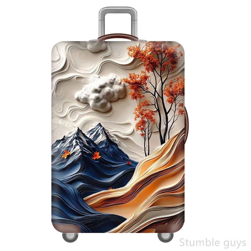 

Elastic Anti-Dust Luggage Cover Protective Scratch-Resistant Suitcase Sleeve Durable For Air & Road Trips 18-32 Inch