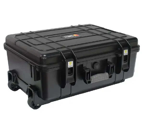 

DRX EPC017B 570 * 425 * 245 mm Plastic Equipment Tool Storage Case Car Tool Safety Protection Trolley Case