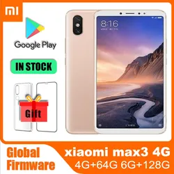 Xiaomi mi Max 3 6G 128G smart phone android snapdragon 636 5500mAh battery 6.9 inches 12MP+5MP rear dual camera