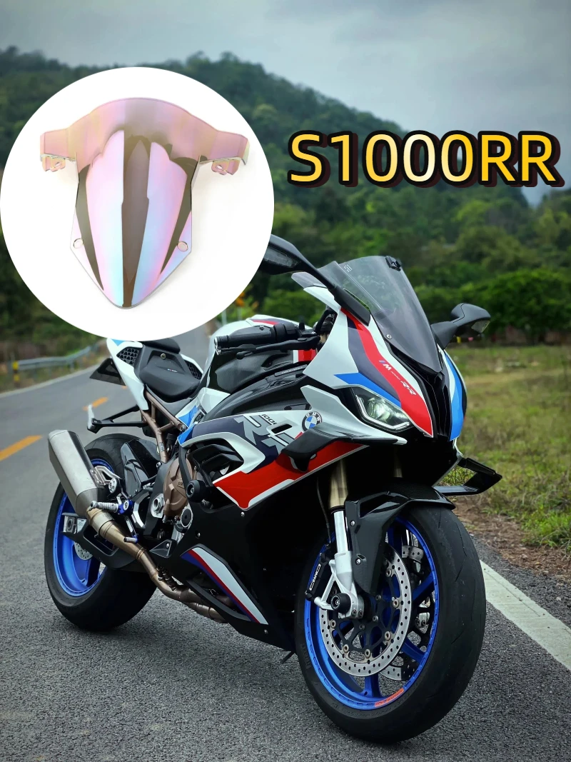 

Motorcycle Double Bubble Windshield Deflector Protector Wind Screen For BMW S1000RR S 1000RR S 1000 RR 2019 2020 2021 2022 2023