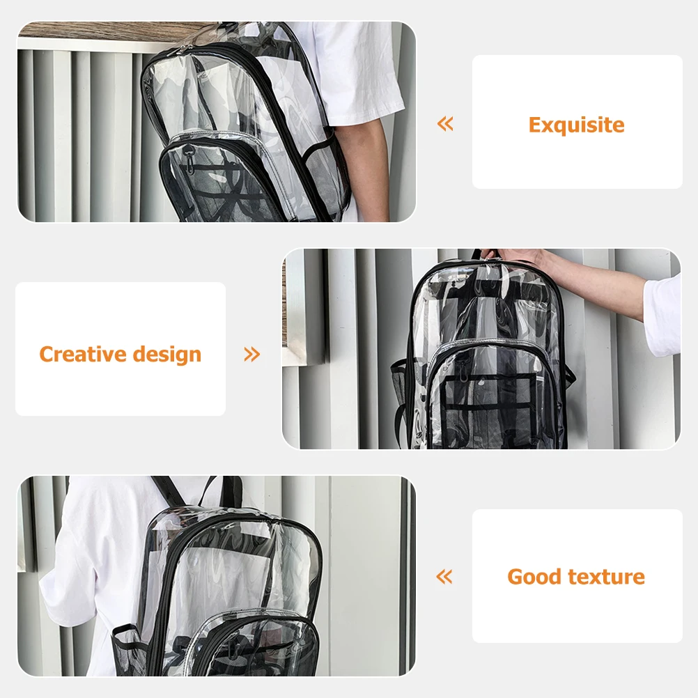 Waterproof Students Schoolbag Portable Pc Material Backpack Adjustable Straps Casual Travel Outdoor Multipurpose Storage Bag