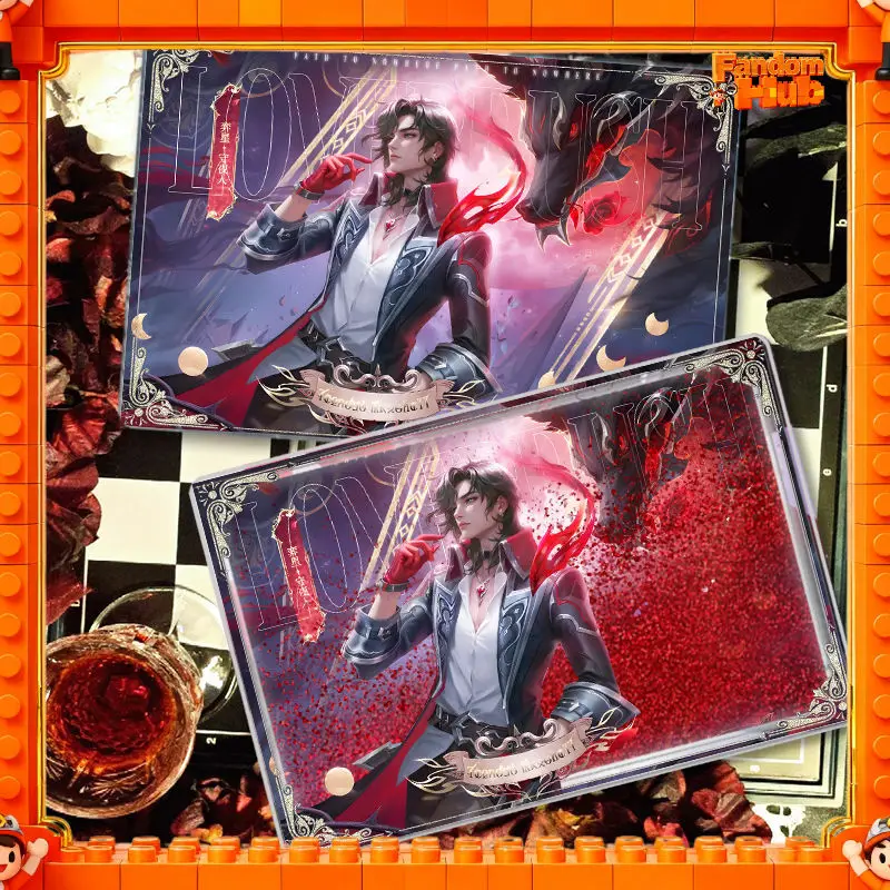 NEW Lord Of Mysteries anime Merch Klein Moretti Leonard Mitchell Audrey HallAzk Flowing Sand Mahjong Brick Stand Toy Fans Gift view 4