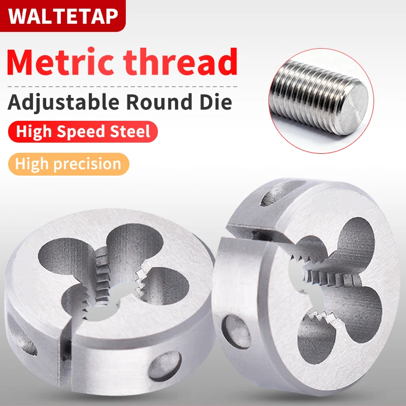 

Круглые резьбовые штампы, 1 шт. M16-M24 D-38 T-13 AR-D, резьбонарезной инструмент для токарного станка, формовочный станок, метрическая машина с правой рукой