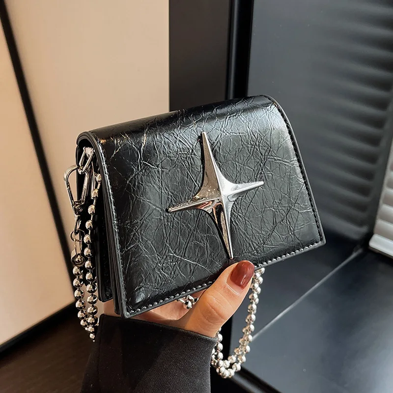 

Winter Hot-selling Popular Simple Luxury Design Mini Portable Bag Women's Versatile Solid Color Chain Crossbody Red Envelope