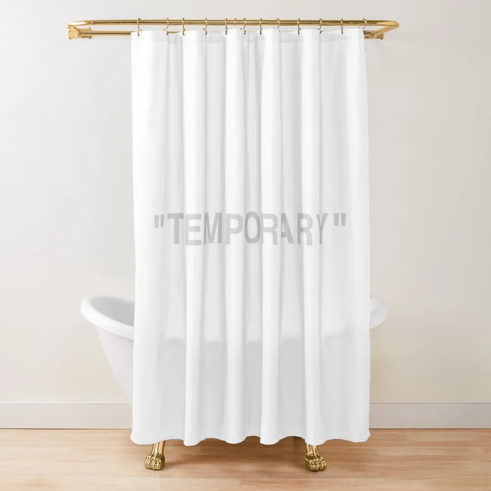 Temporary Quotation Marks Shower Curtain Modern Showers For Bathroom Set For Bathroom Curtain