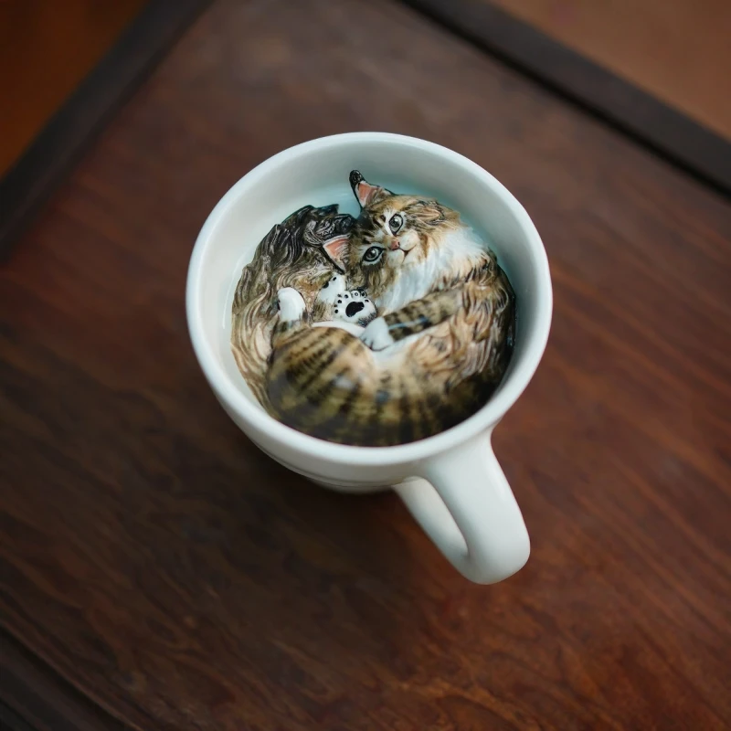 Meow kiln custom cat litter cup
