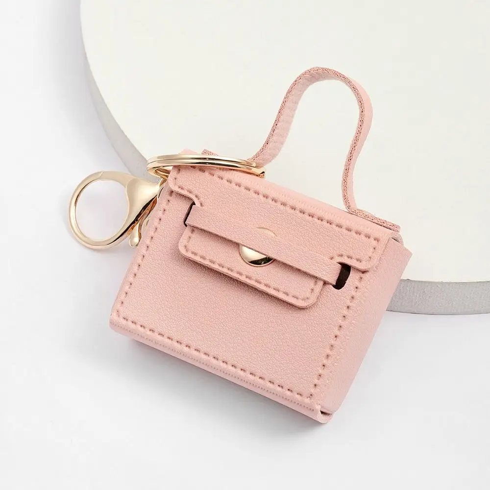 سلسلة مفاتيح كاواي بلون الحلوى ، حقيبة مربعة صغيرة ، شماعات حقيبة ظهر ، إكسسوارات صغيرة إبداعية ، جديدة