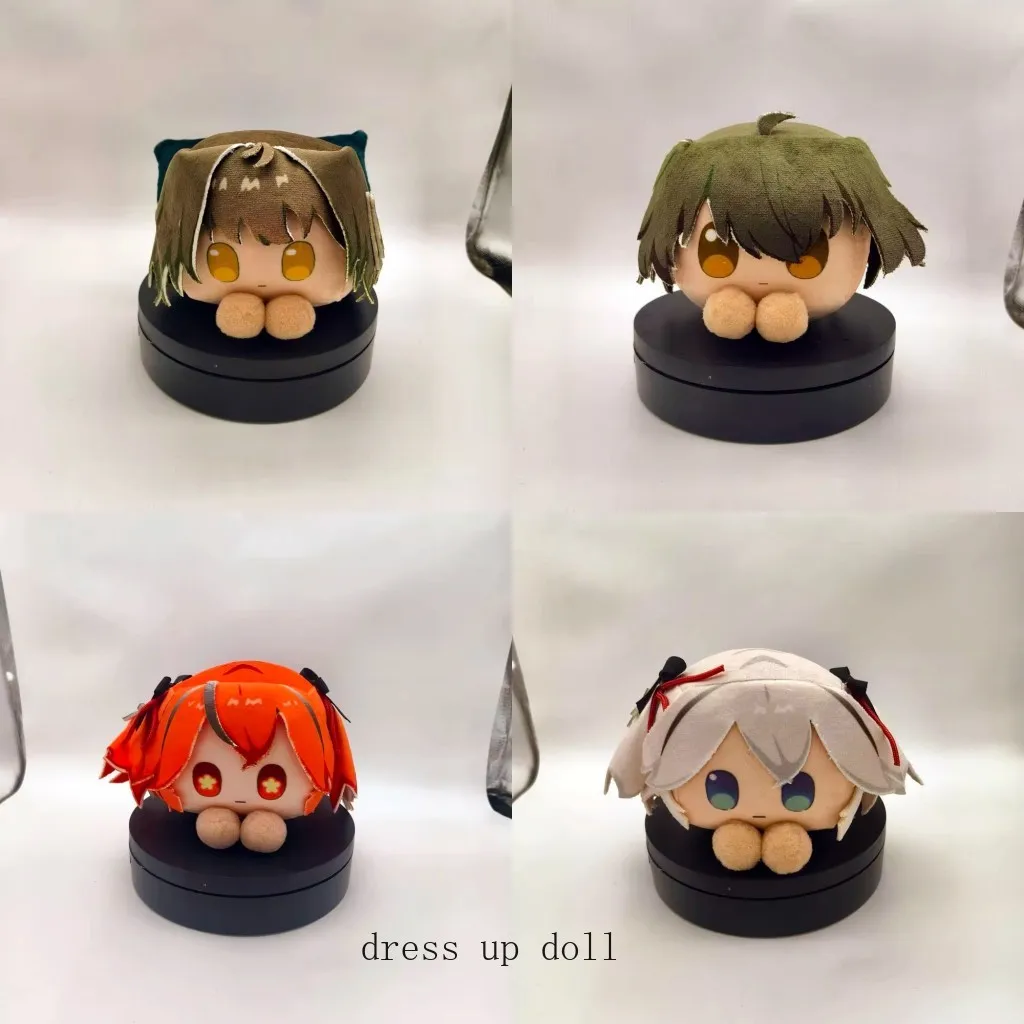 

10cm Game Wuthering Waves Jinhsi Anime Dango Plush Doll Cartoon Cotton Backpack Pendant Keychain Plushies Mascot Dolls