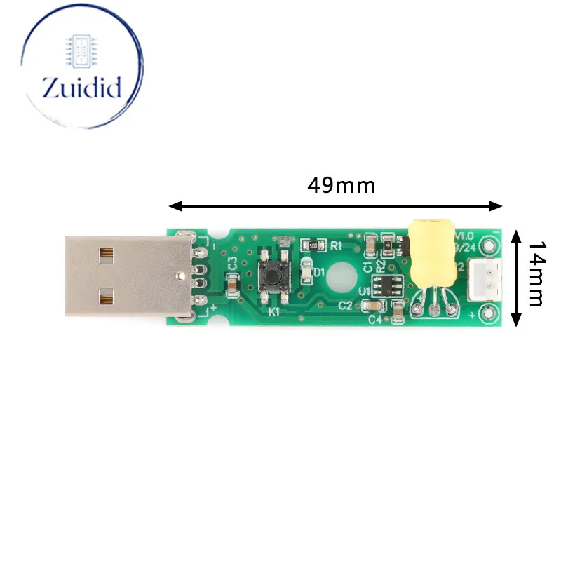 USB Humidifier Atomization Module Spray DIY Experimental Equipment Accessories Ultrasonic Integrated Drive Circuit Board