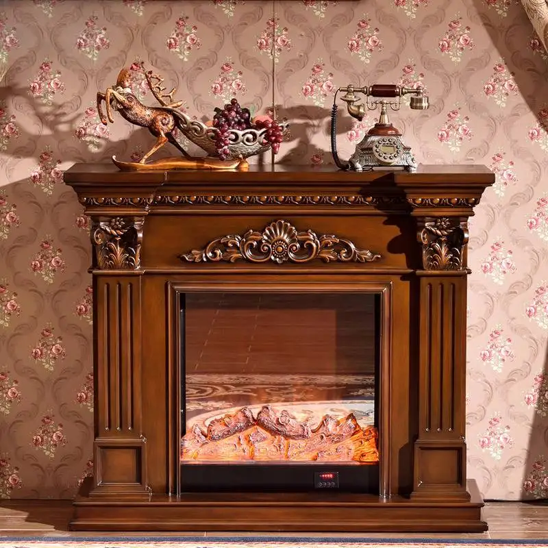 

Retro Display Living Room Fireplace Classic Cozy Arched Corner Living Room Cabinets Wood Saving Mueble Salon Furniture For Home