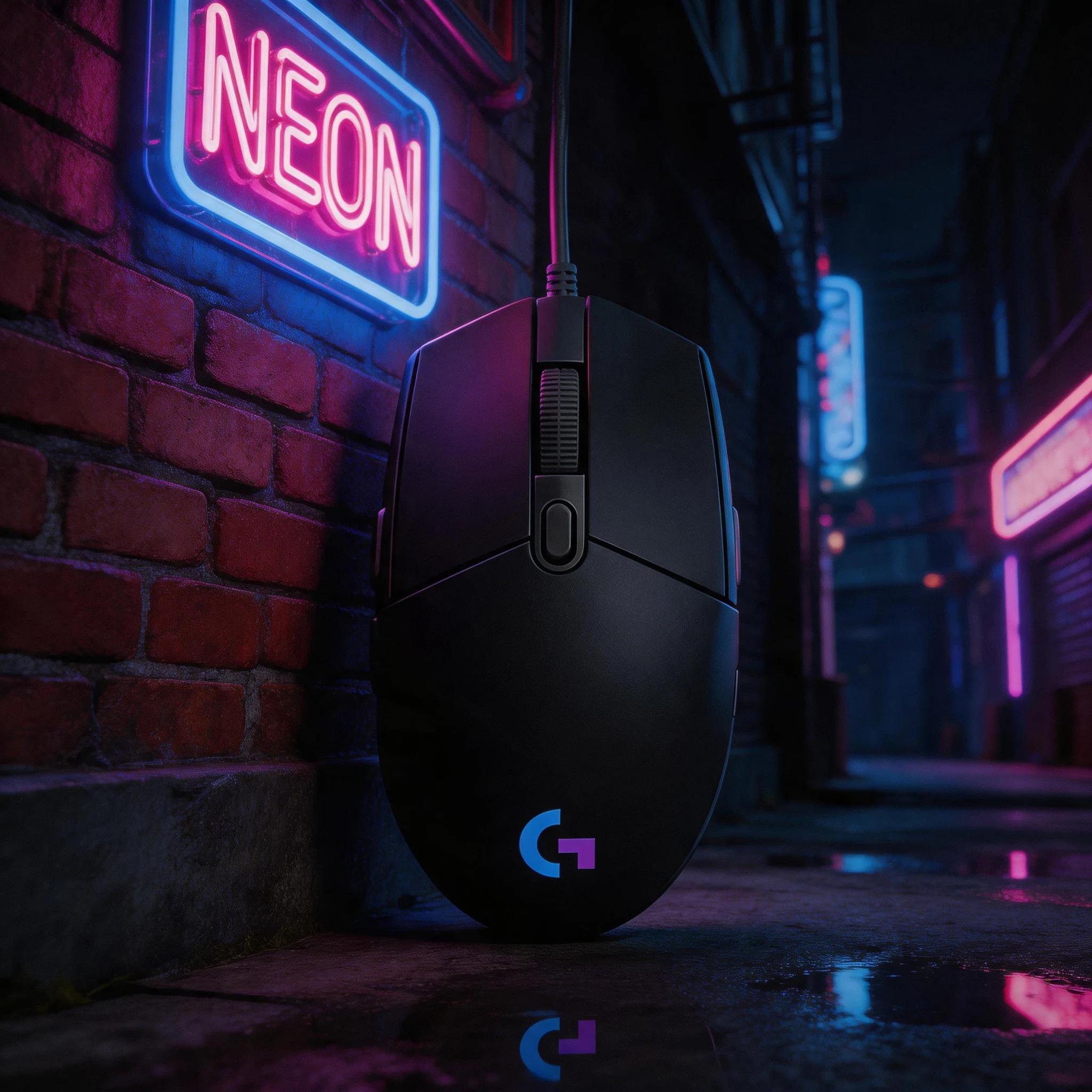 E-sports-level optical sensing technology. The Logitech G102/G203 wired mouse precisely captures every movement.