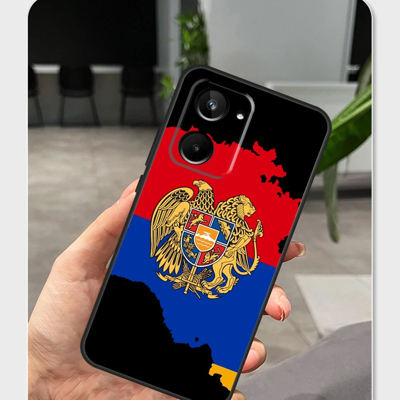 أرمينيا العلم الأرمني الحال بالنسبة Realme 15 13 12 10 11 14 Pro Plus GT6 GT7 C55 C51 C35 C33 C61 C65 C67 C53 C71 C75 #6