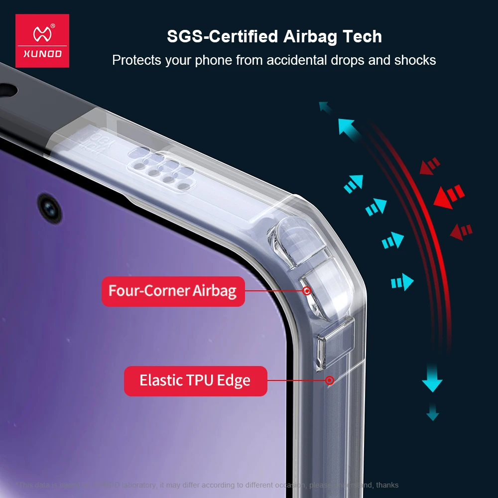 Xundd For Xiaomi Redmi Note 15 Pro 5G Case Note 15 Pro Plus Note 15 5G/4G Acrylic+TPU Airbag Anti-drop Back Clear Shell Funda