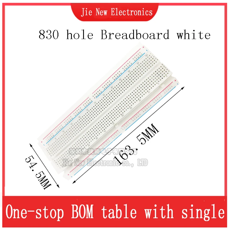 Breadboard 830 Point Solderless PCB Bread Board MB-102 MB102 Test Develop DIY for arduino