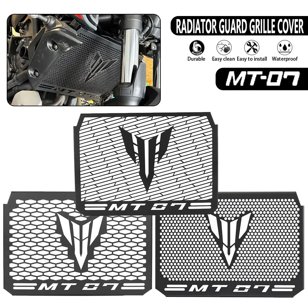

Motorcycle Radiator Guard Grille Cover Protection For YAMAHA MT07 2013-2018 2019 2020 2021 2022 2023 2017 2024 MT-07 MT FZ 07