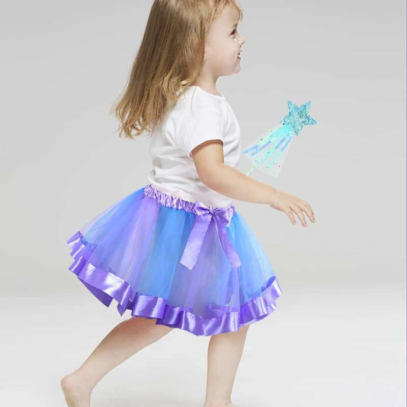 Beautiful Little Angel Wings Fairy Stick Girls Dance Skirt Children\'s Day Butterfly Costume Kids Birthday Party Decoration Gifts