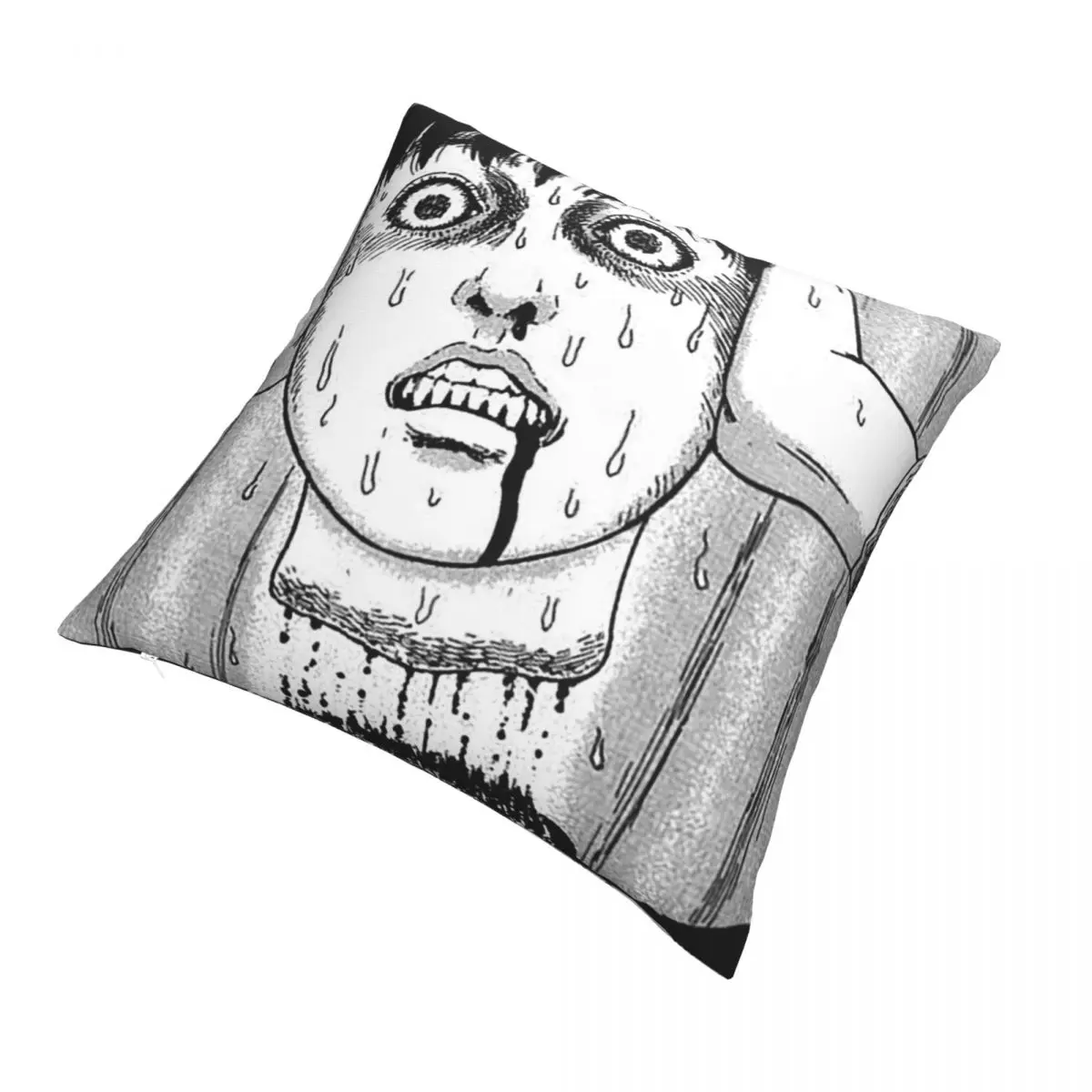 Horror Halloween Junji Ito, Tomio Red Turtlenec pillowcase printed cushion cover sofa waist pillow pillow cover