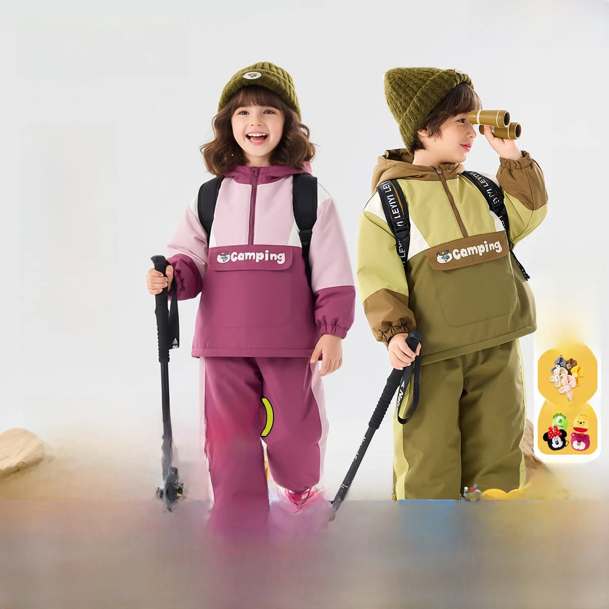 thiened-children's-set-baby-winter-outfit-pants-coat-boys-girls-toddler-clothes-casual-sle-polyester-fiber-baby-outfit