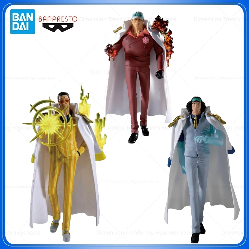Bandai Dostępne Od Ręki Oryginalne Banpresto THE Departure LOGIA Anime One Piece Sakazuki Kuzan Borsalino Figurki Akcji Model Zabawka Prezent DT