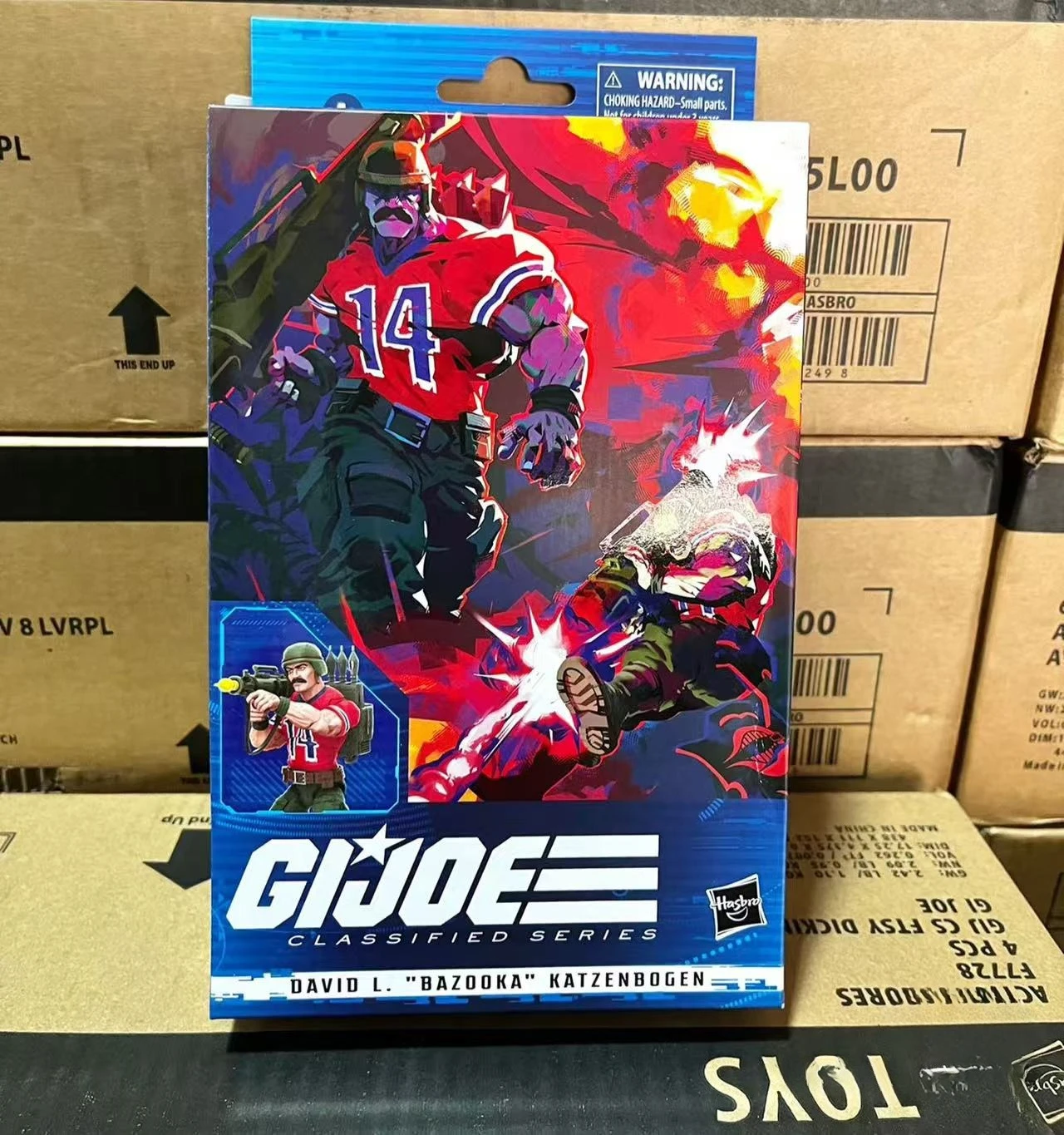

Hasbro Special Forces G.I.Joe Rocket Launch Bazdoka Red Edition Bazdoka 6-inch Action Figure