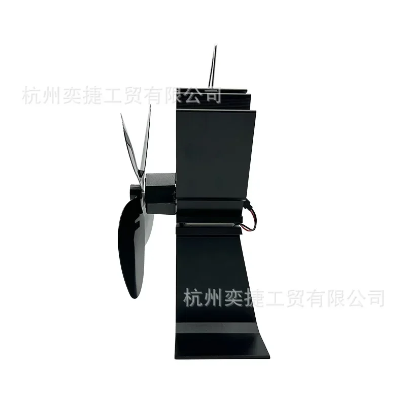 

FG9009-4 Thermodynamic Wood Fireplace Fan 4 Blade Fireplace Metal Blower Fireplace Appliance 18cm/7.09in
