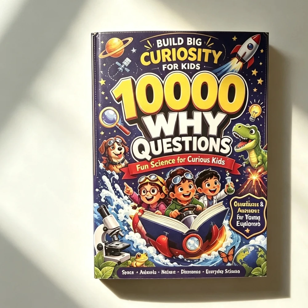Kids Education Questions - 10000 Waarom-vragen Wetenschapsboek voor Kinderen Kinderen