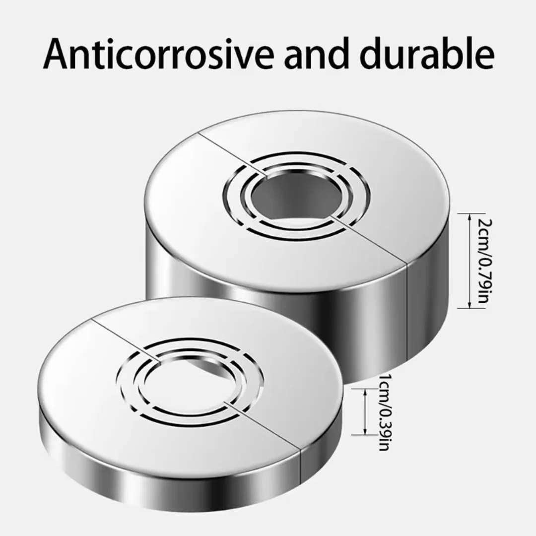 Adjustable Faucet Decorative Cover General Wall Angle Detachable Tap Pipe Cover Kitchen Bathroom Water Pipe Plastic Accessories