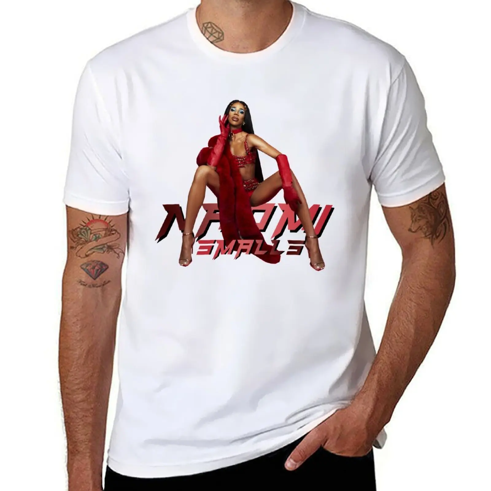 

NAOMI SMALLS T-Shirt anime tshirt cotton tshirt 100% t shirt custom print T-Shirt