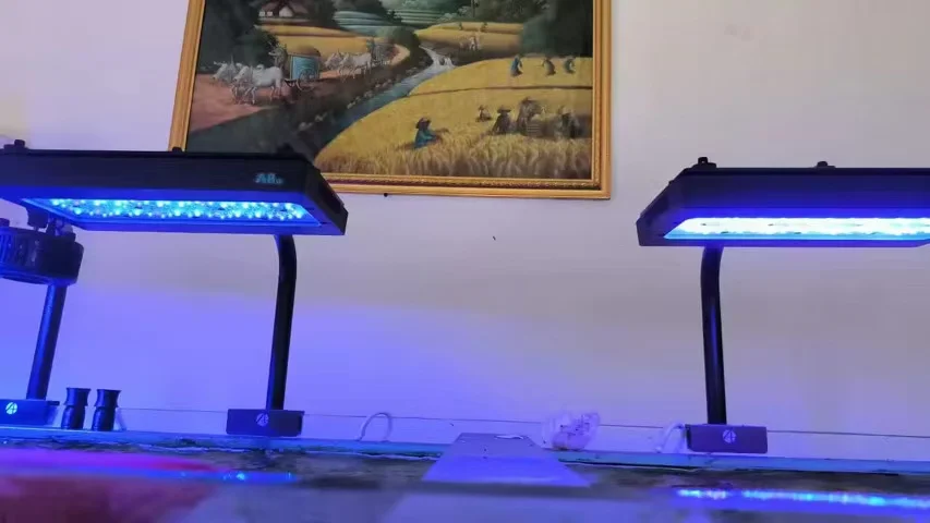 

Smart 215W/240W A8se II Full Spectrum WiFi App Dimmable Marine Coral Reef Aquarium LED Light for Saltwater Fish Tank
