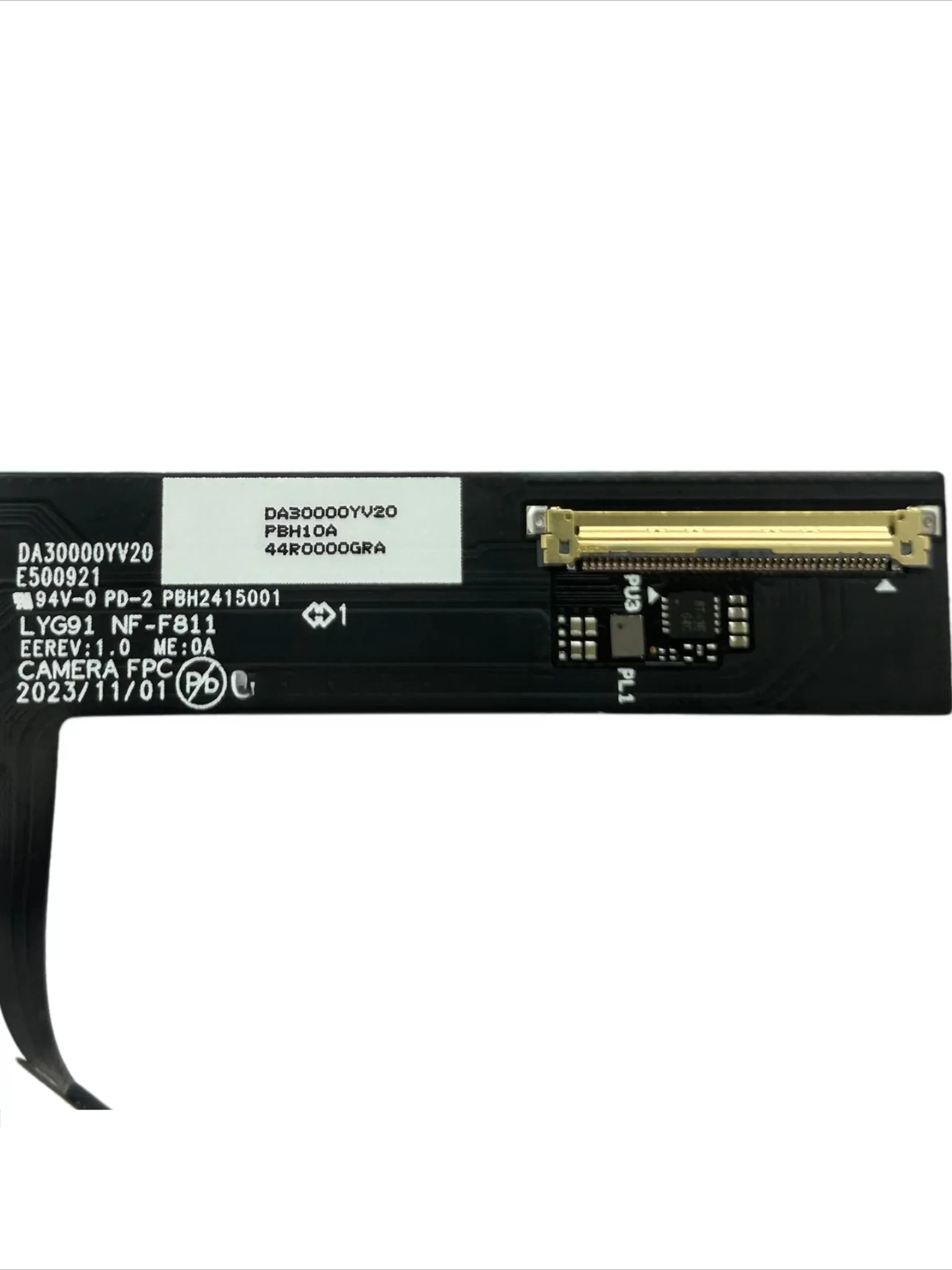 For Lenovo Yoga Book 9 13IMU9 Camera Cable NF-F811 5C10S31090