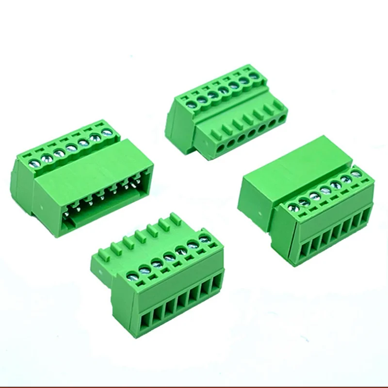 10sets 2EDGRK-2.54mm 2P-16P small pitch welding-free butt plug-in terminal male and female plug socket