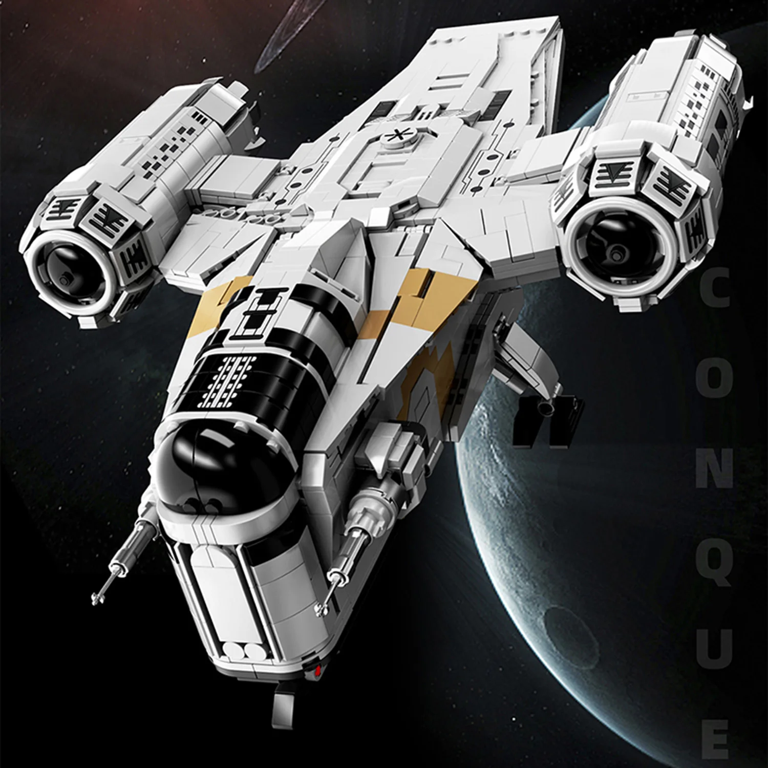 

2248PCS Spaceship Stars Fighter Building Blocks Toys Model Spacecraft Assemble Bricks Toy For Kid Boy Adults Christmas Gifts