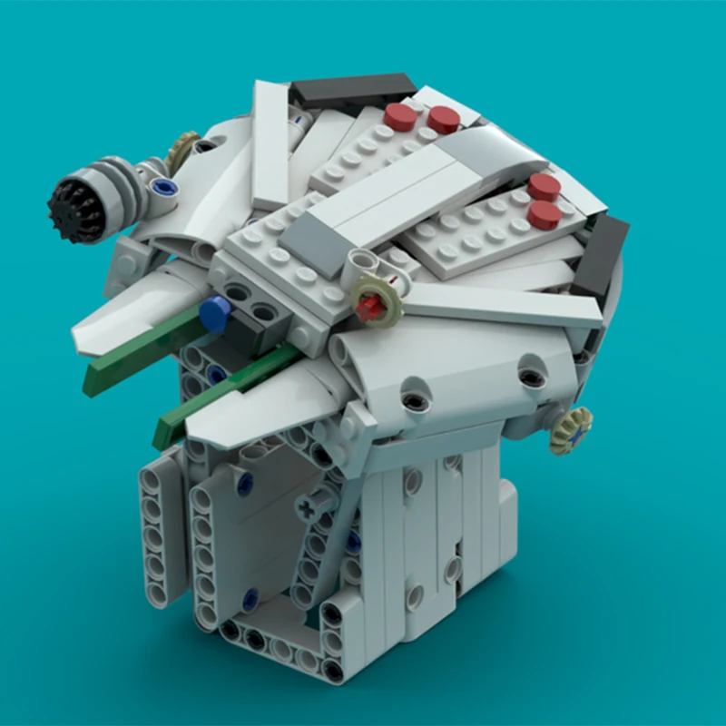 219pcs MOC Technical Millennium Falcon Model Building Blocks Architecture Toys Christmas Gift Education DIY Creative Brick Kids