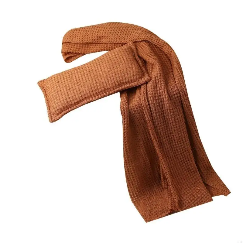 

L5yf 2pc Cotton Wrapper одеяло и подушка для головы, подходящее для воздушного обертка одеяло