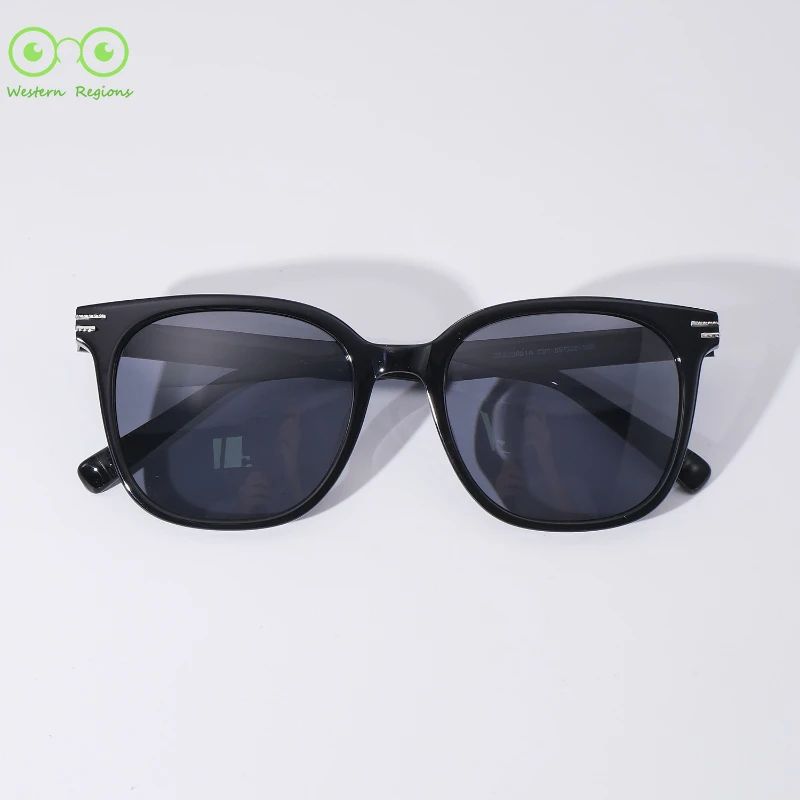 

New high-quality ultra-light large frame sunglasses UV proof men's sunglasses women's UV400 trendy polarized sunglasses outdoor